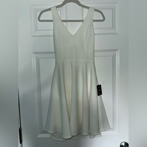 LuLus white dress size small